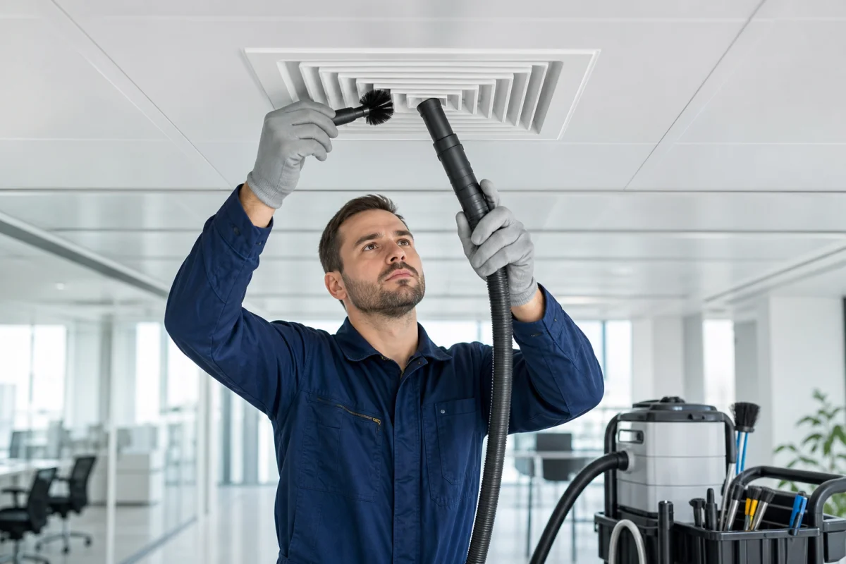 service nettoyage gaines climatisation