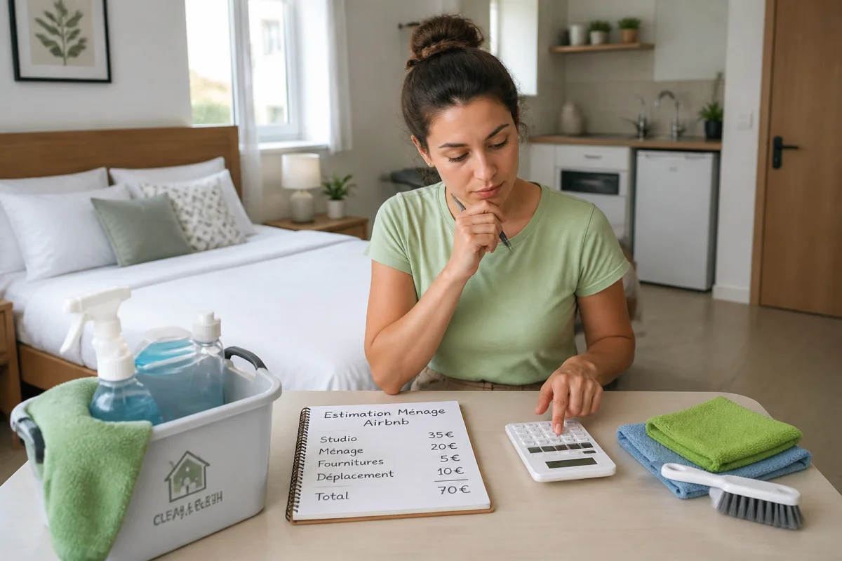tarif ménage airbnb