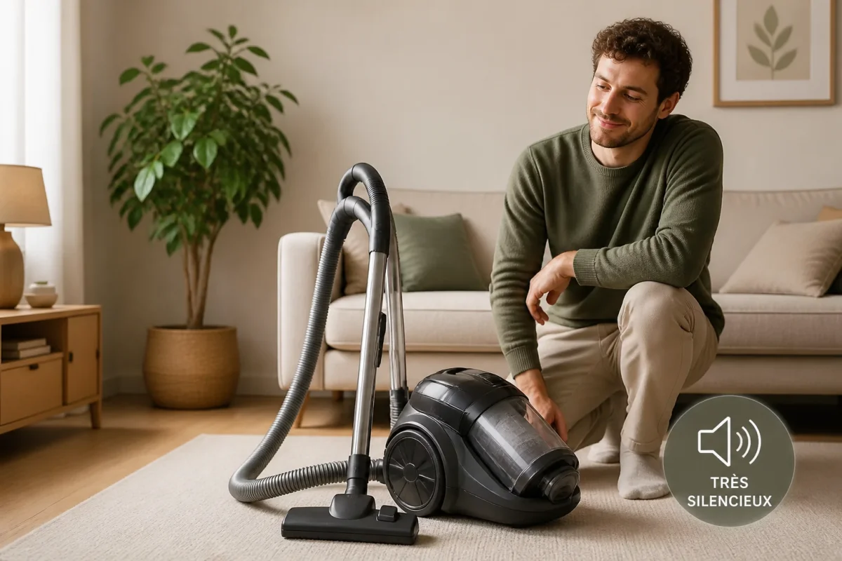 decibel pour aspirateur